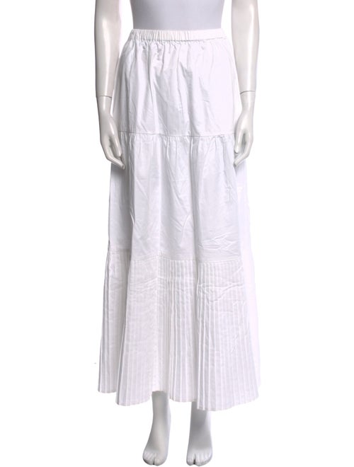 Solid & Striped Midi Length Skirt