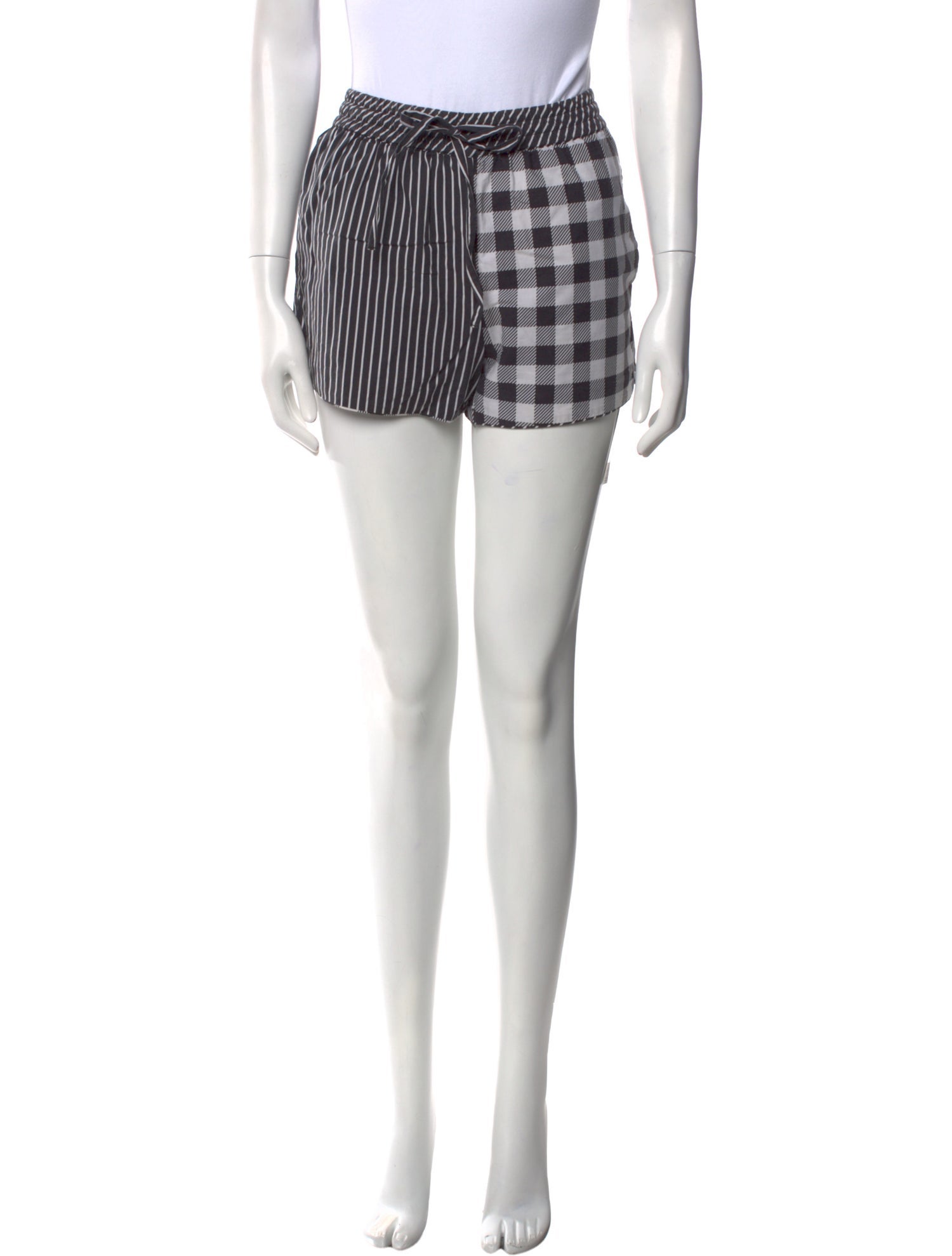 Solid & Striped Striped Mini Shorts