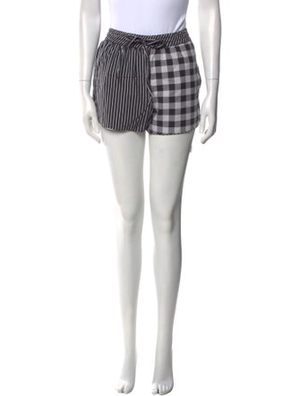 Solid & Striped Striped Mini Shorts