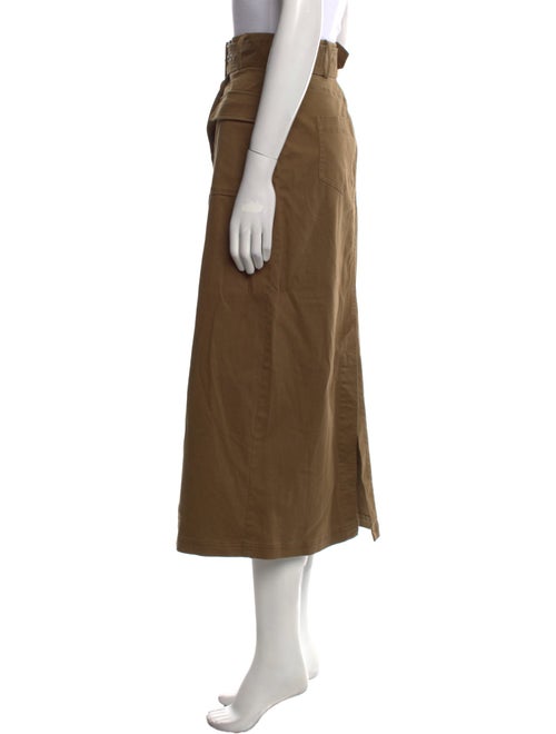 Solid & Striped Midi Length Skirt