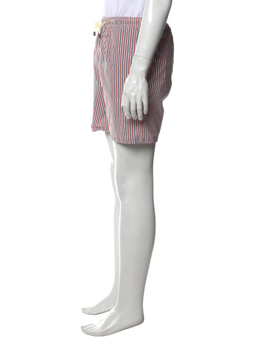 Solid & Striped Striped Swim Trunks