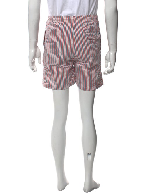Solid & Striped Striped Swim Trunks