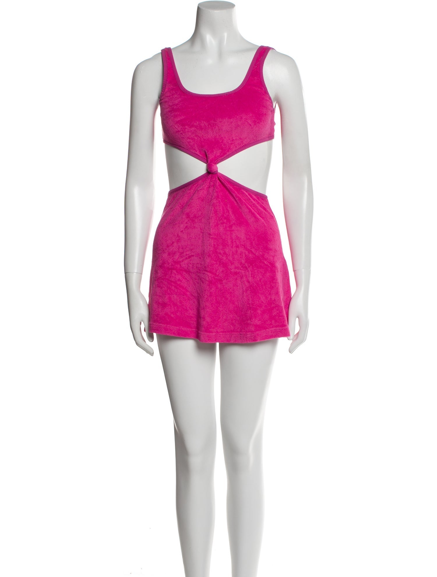 Solid & Striped Scoop Neck Mini Dress