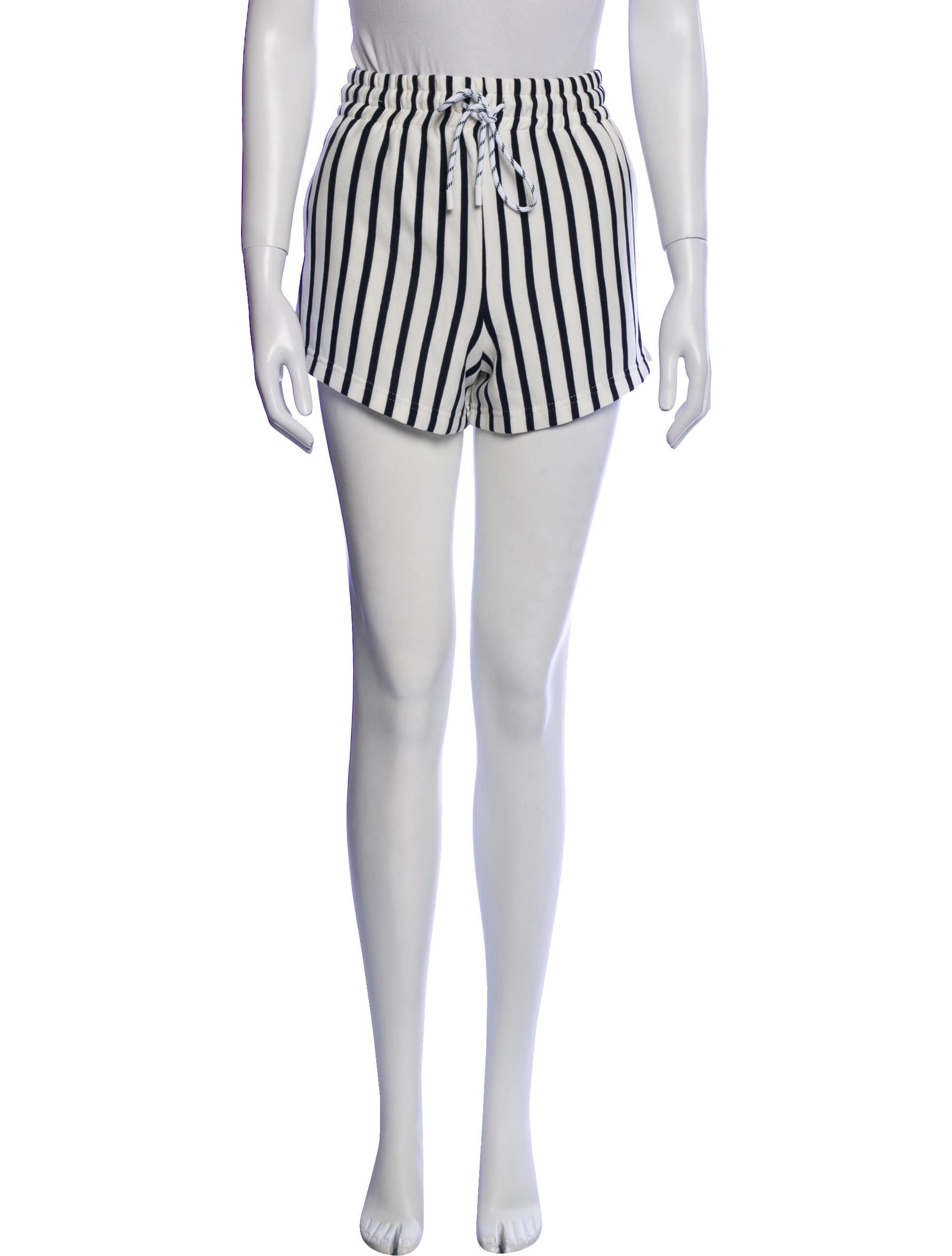 Solid & Striped Striped Mini Shorts