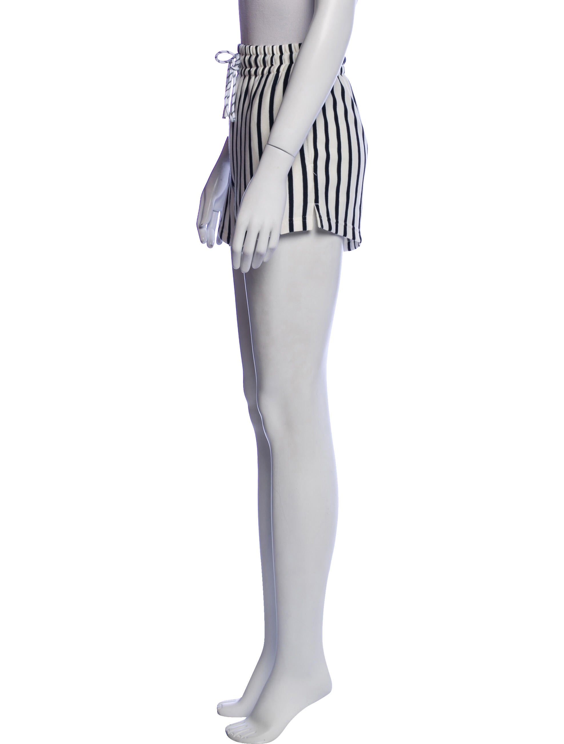 Solid & Striped Striped Mini Shorts