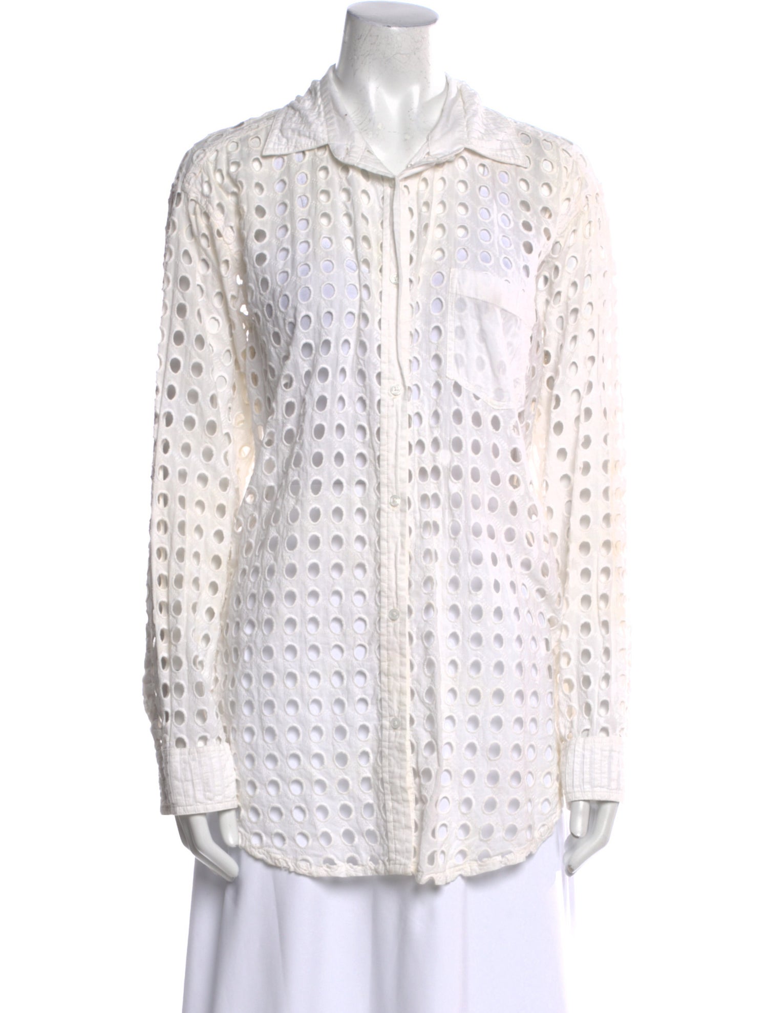 Solid & Striped Printed Mock Neck Tunic