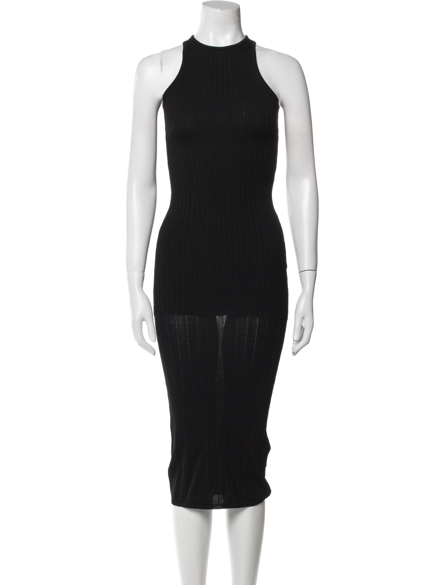 Solid & Striped Crew Neck Long Dress w/ Tags