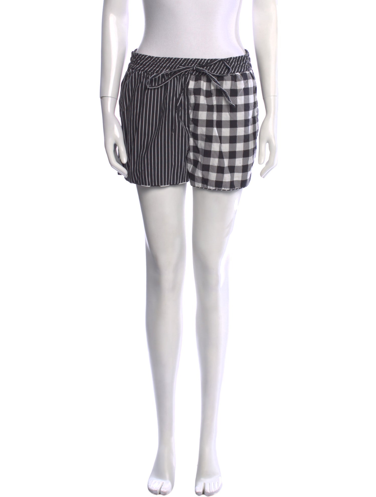 Solid & Striped Striped Mini Shorts