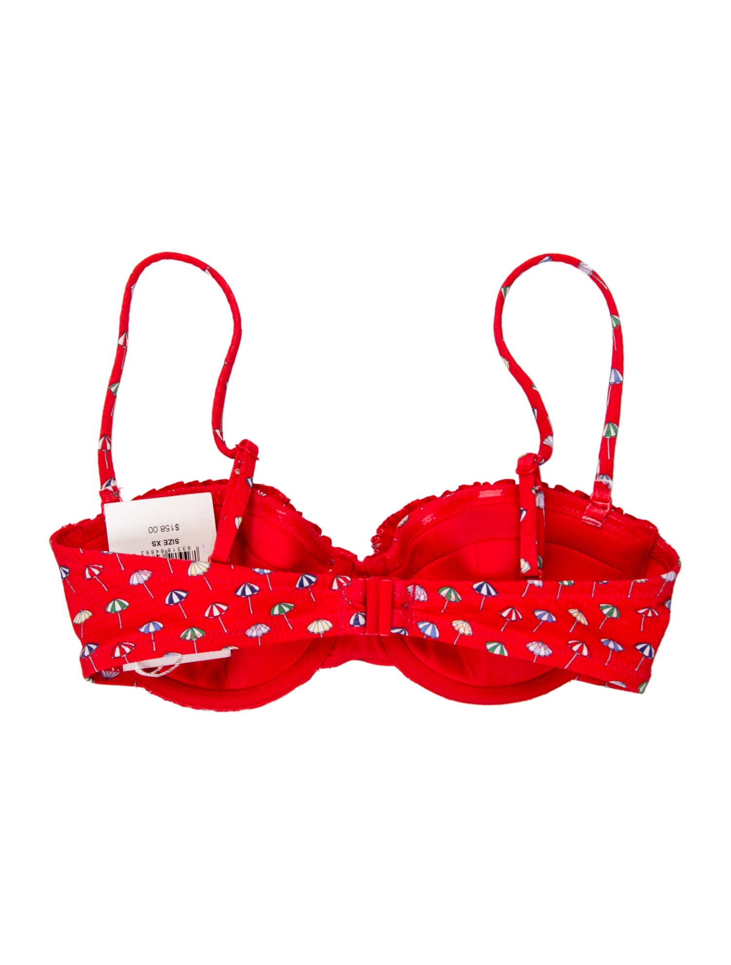 Solid & Striped Printed Pleated Accents Top w/ Tags