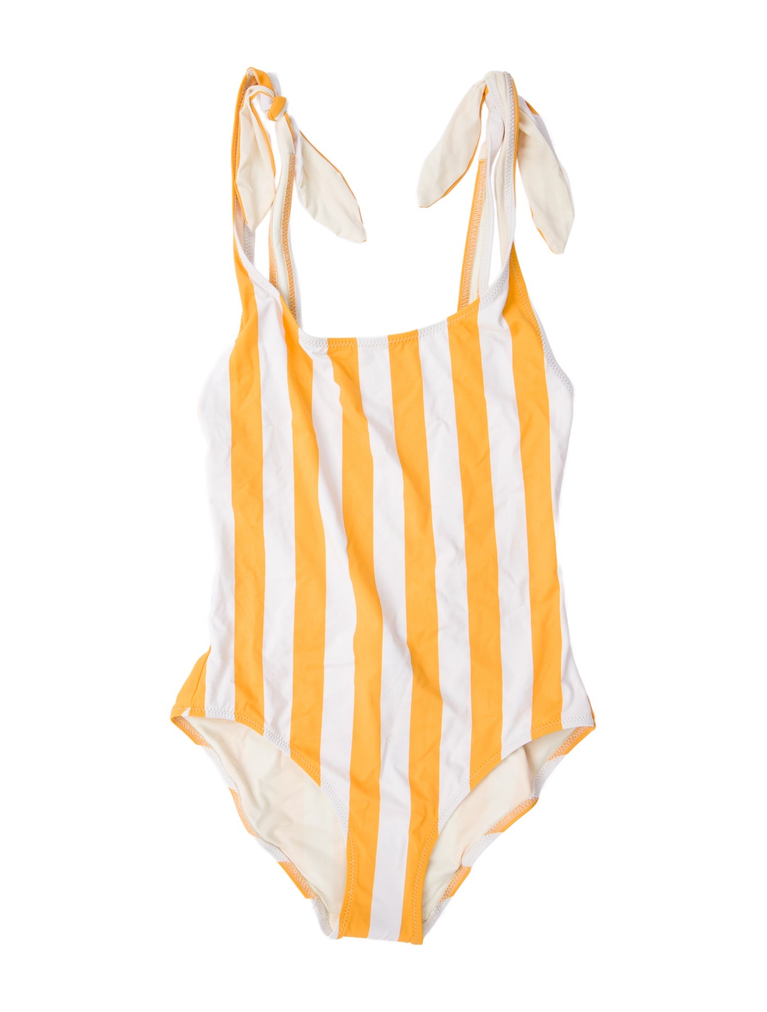 Solid & Striped Striped Bow Accents One-Piece w/ Tags