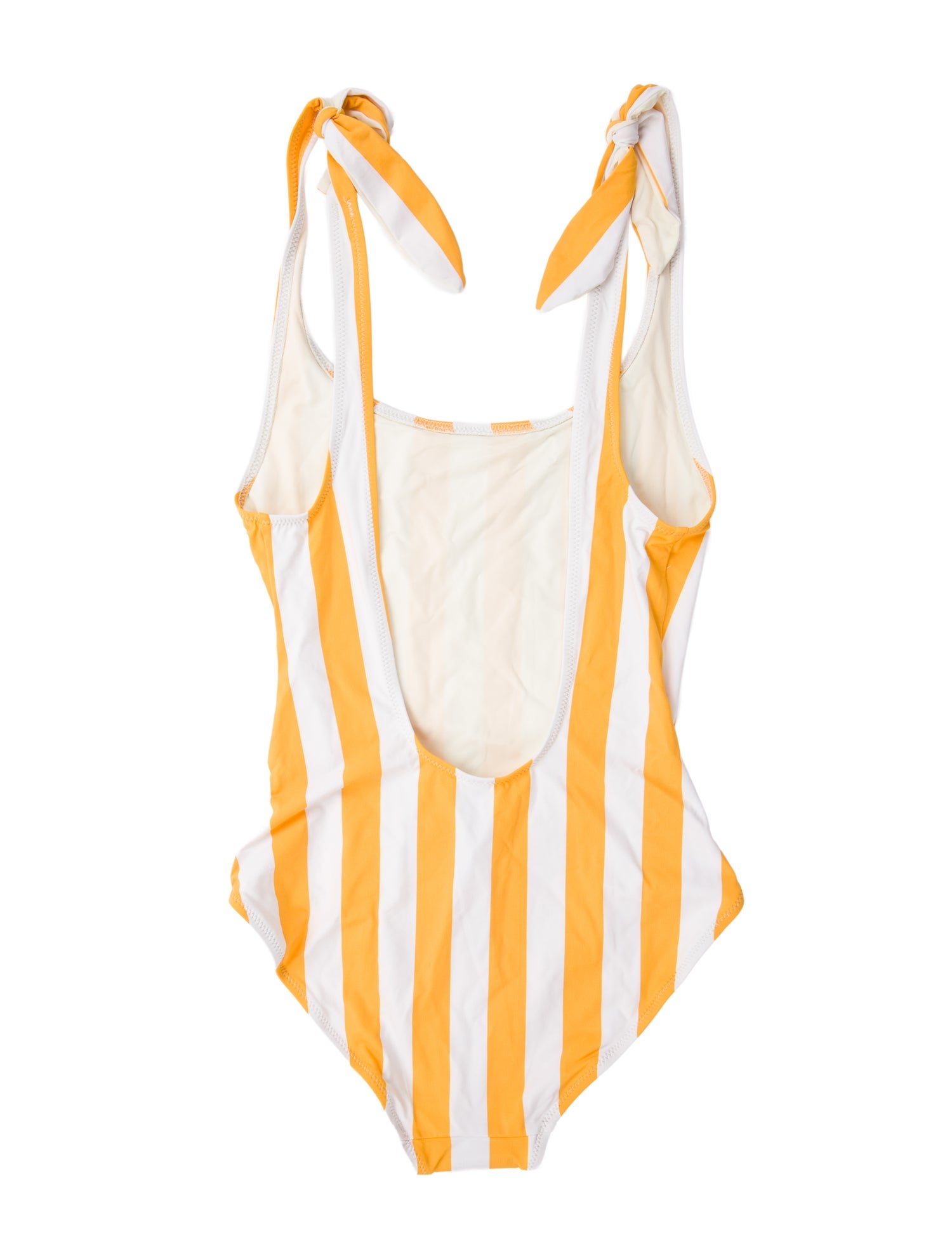 Solid & Striped Striped Bow Accents One-Piece w/ Tags