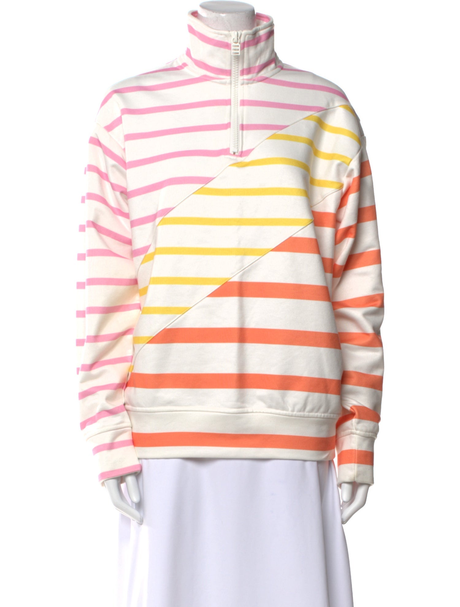 Solid & Striped Striped Turtleneck Sweatshirt