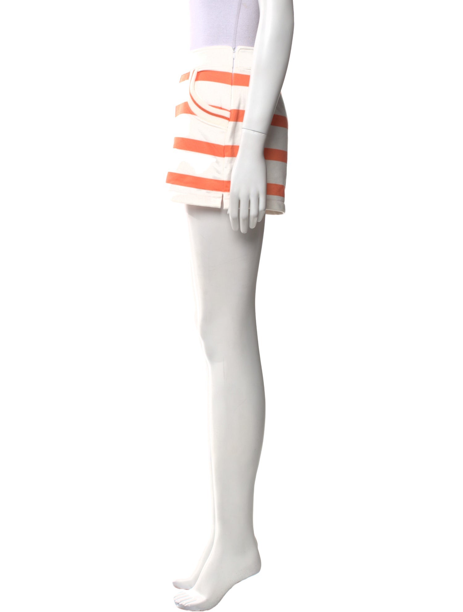 Solid & Striped Striped Mini Shorts