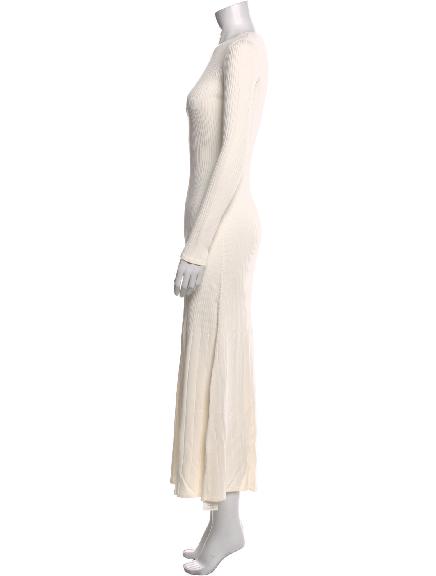 Solid & Striped Crew Neck Long Dress w/ Tags