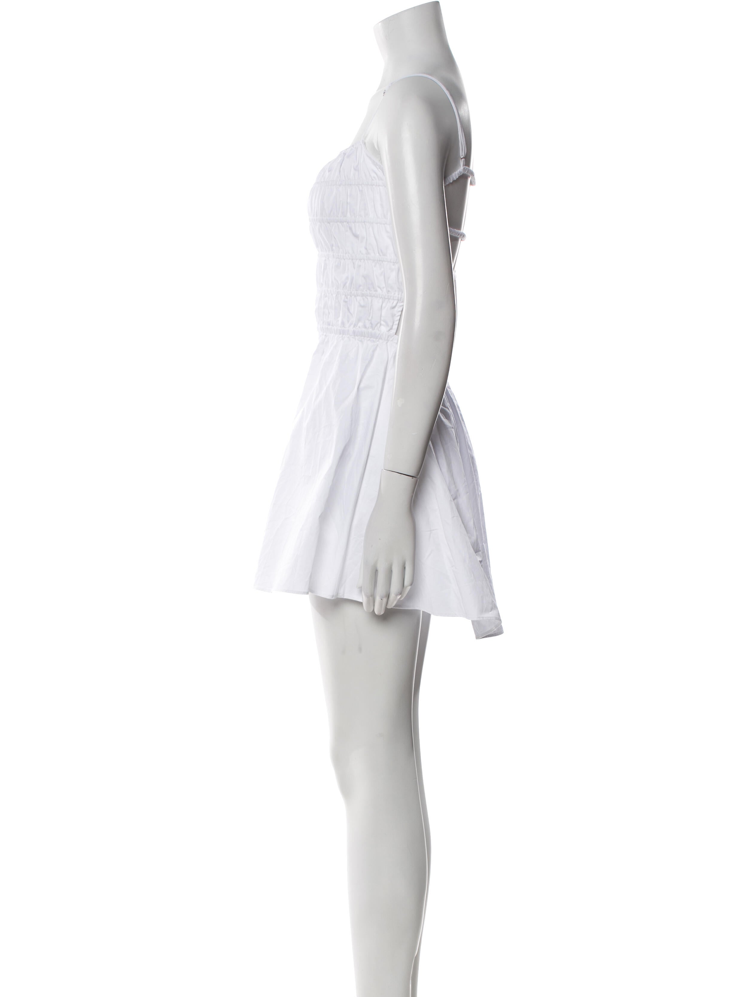 Solid & Striped Square Neckline Mini Dress w/ Tags