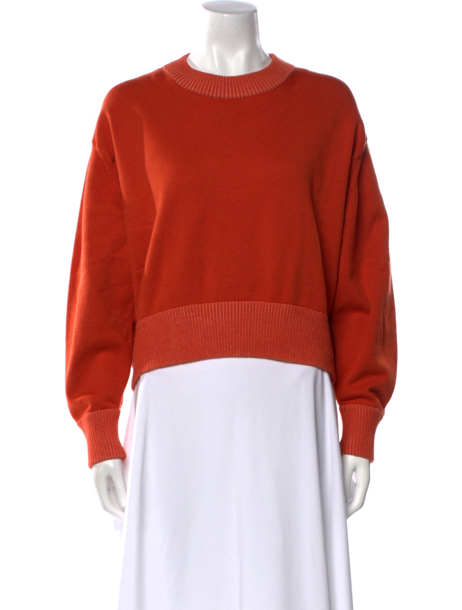 Solid & Striped Crew Neck Sweater