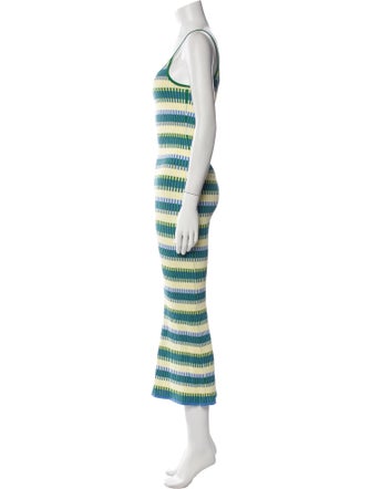 Solid & Striped Striped Long Dress