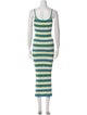 Solid & Striped Striped Long Dress