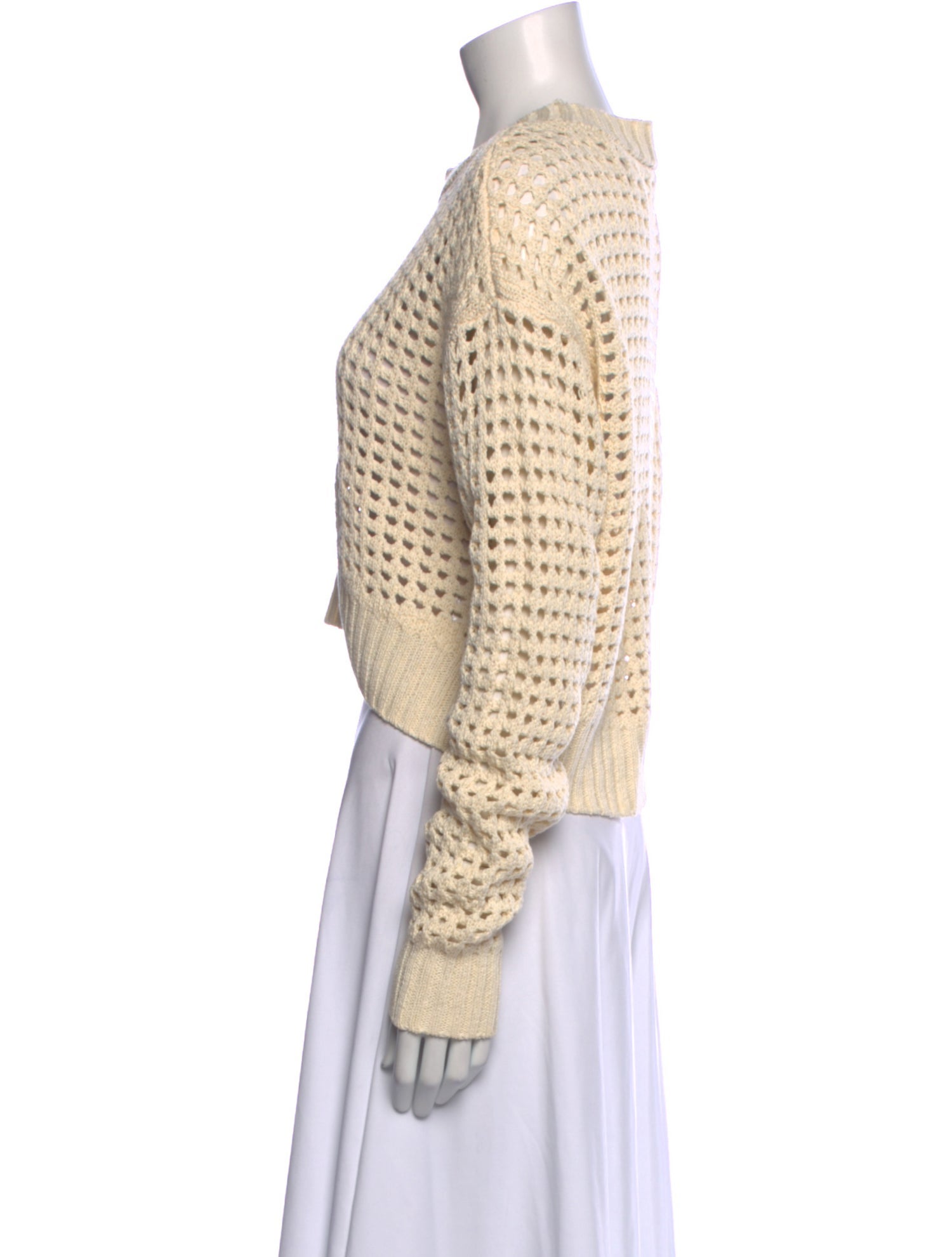 Solid & Striped Crew Neck Sweater