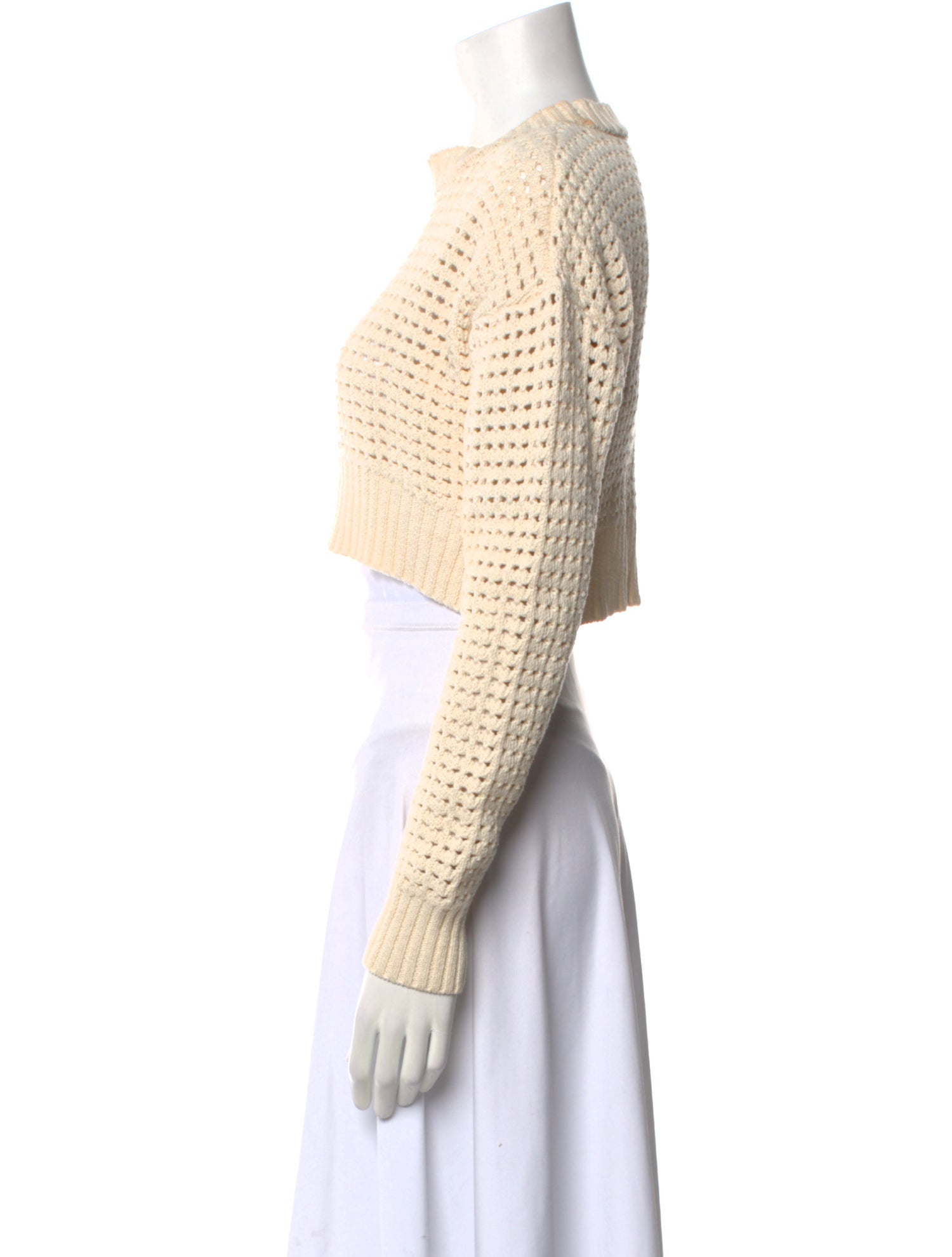 Solid & Striped Crew Neck Sweater