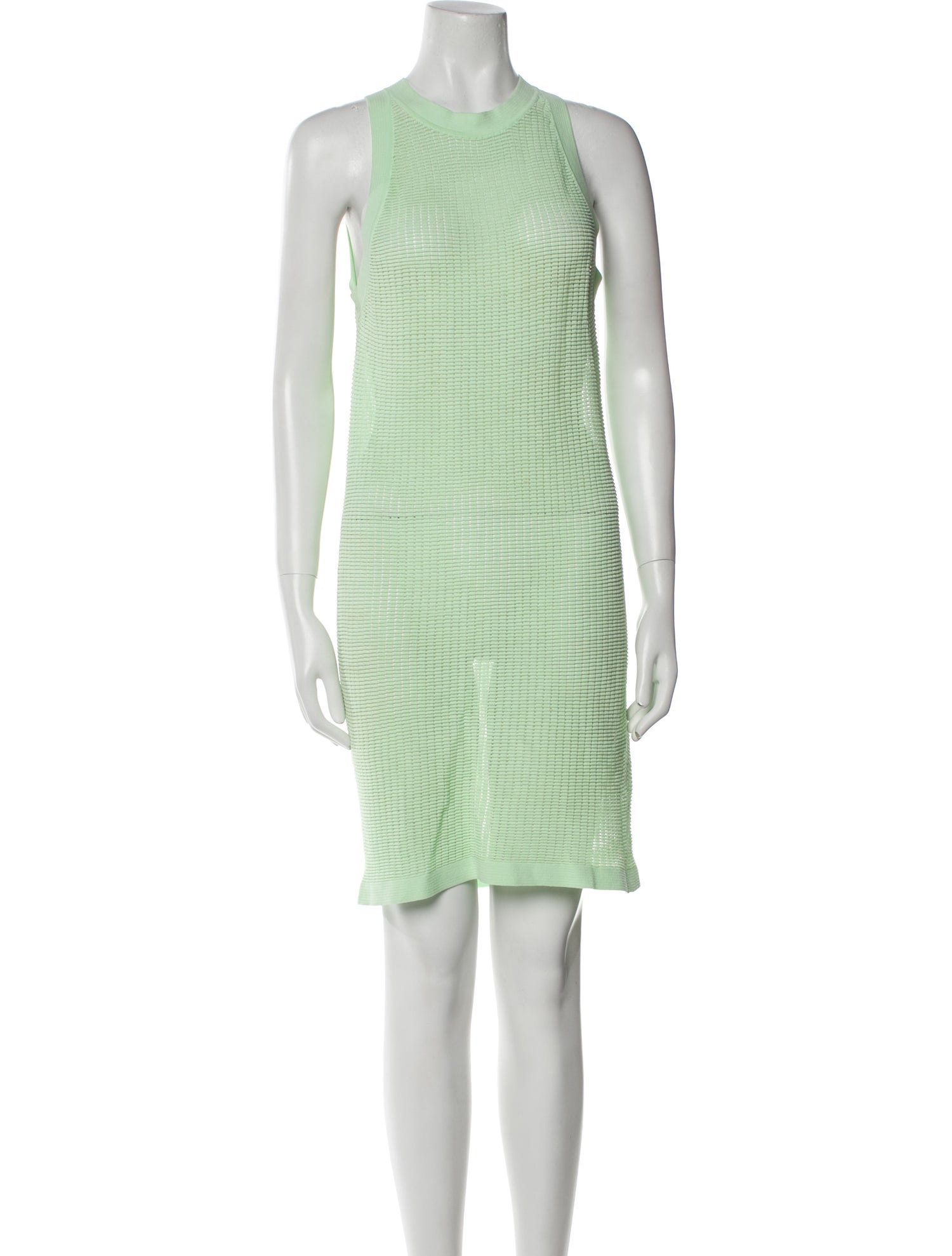 Solid & Striped Nylon Mini Dress