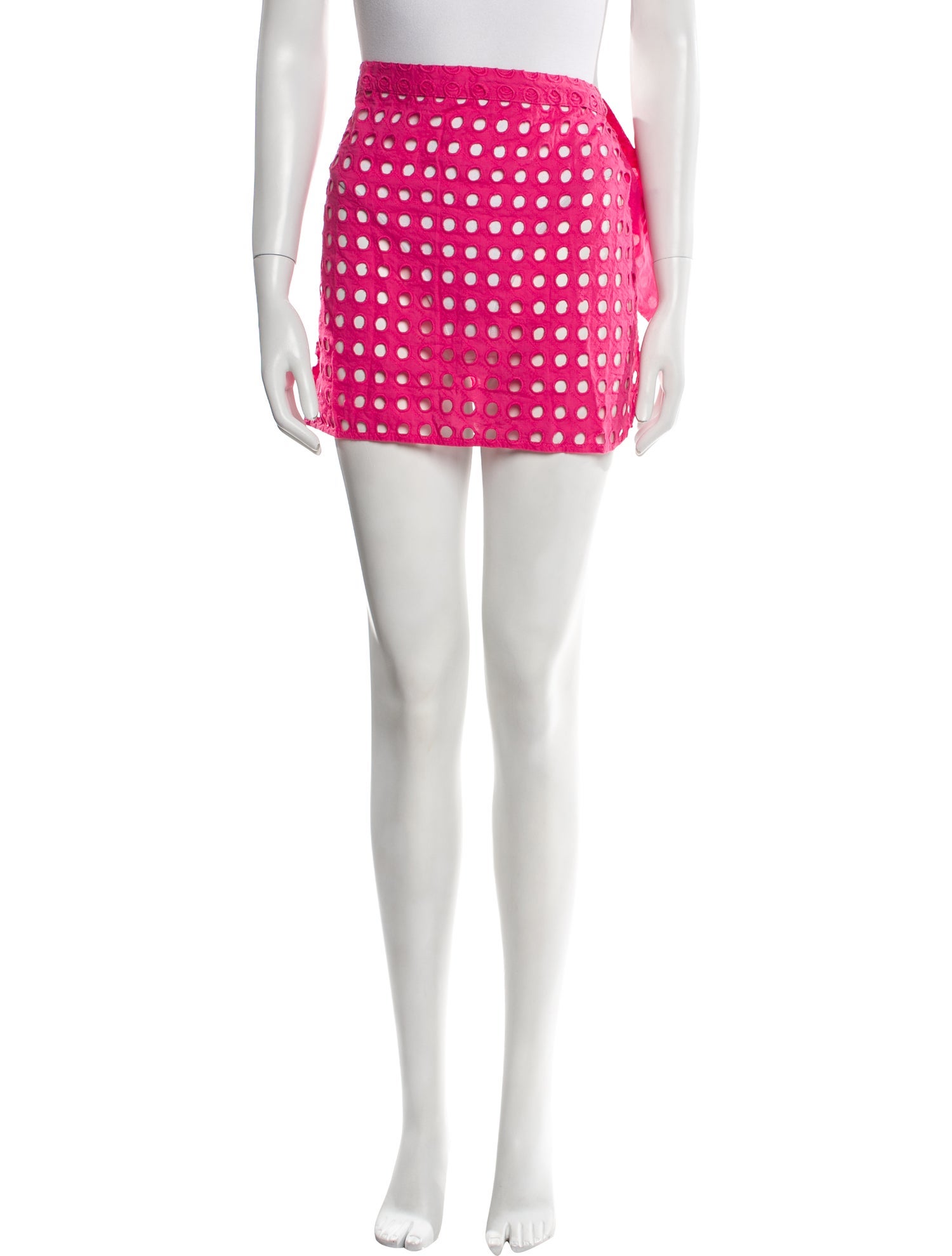 Solid & Striped Eyelet Trim Cover-Up w/ Tags