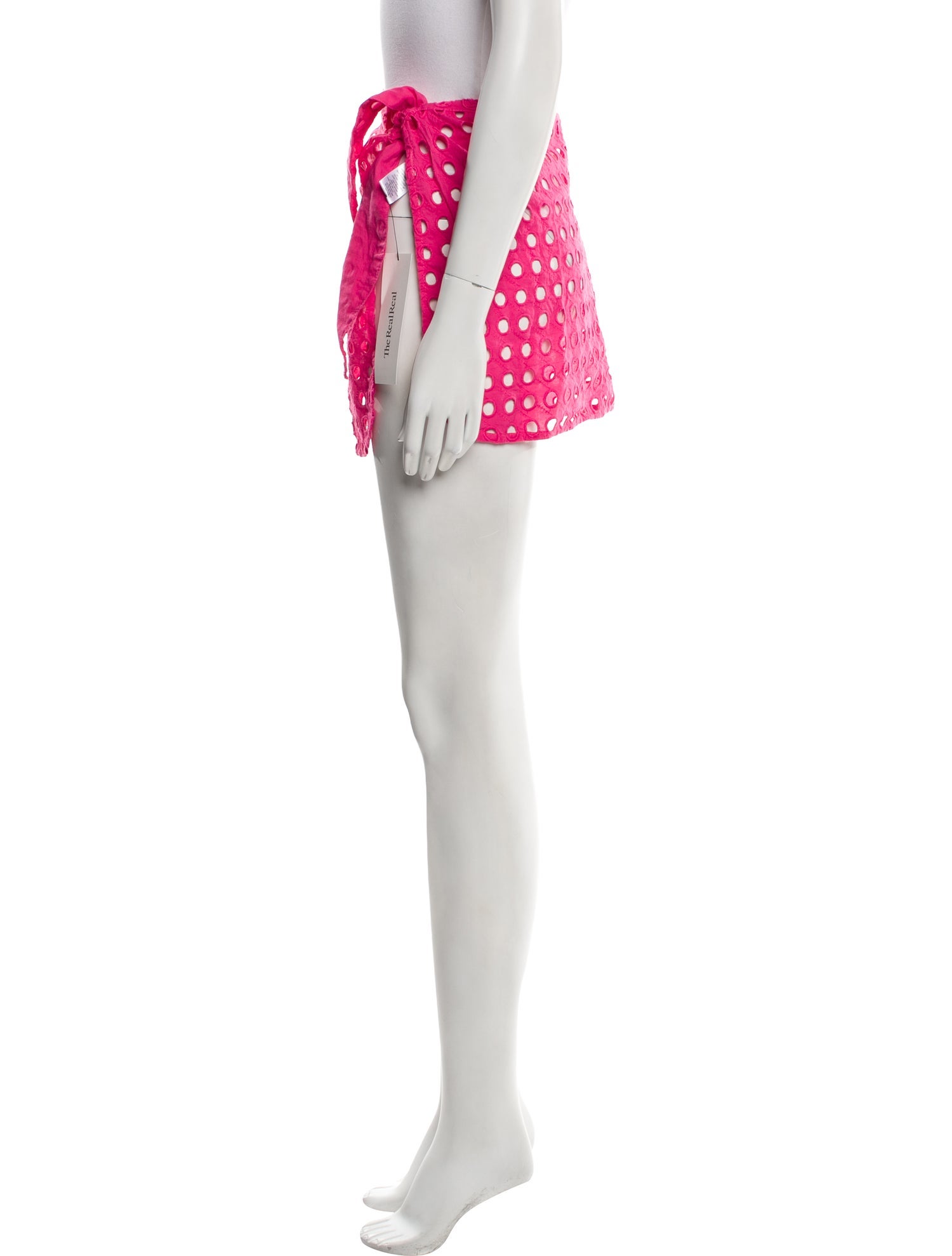 Solid & Striped Eyelet Trim Cover-Up w/ Tags