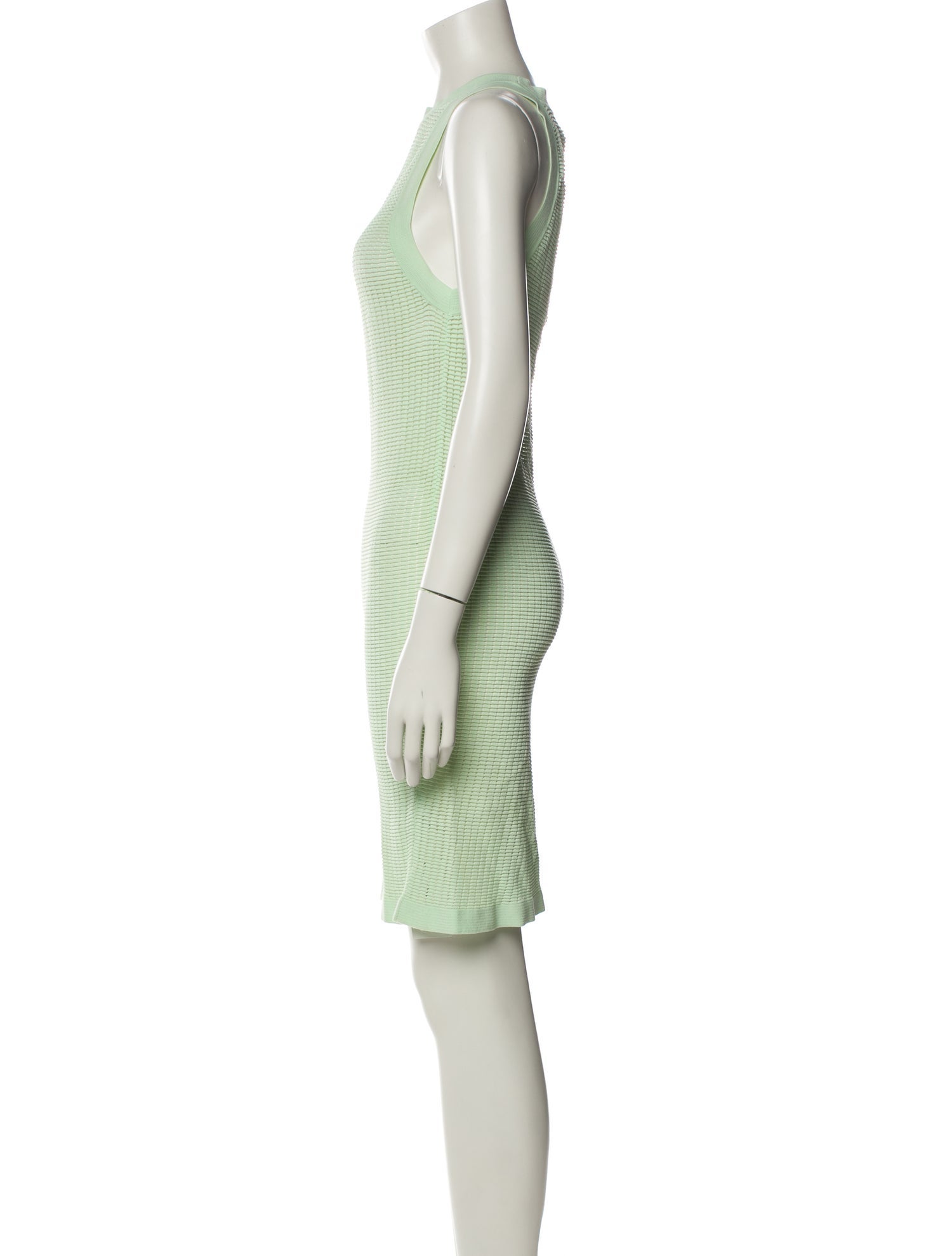 Solid & Striped Crew Neck Mini Dress