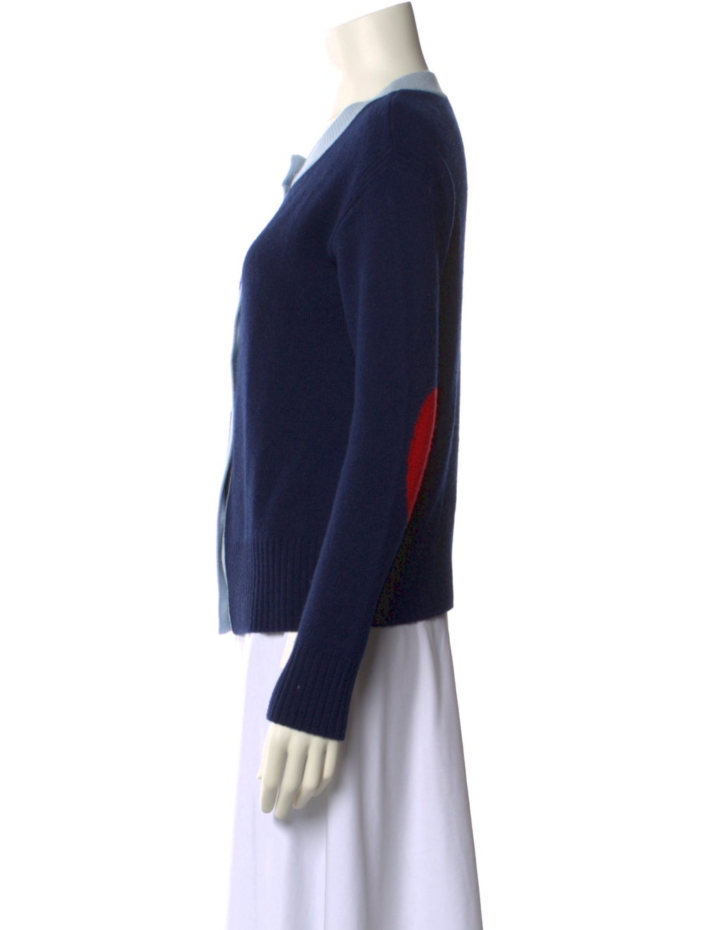 Solid & Striped Wool Colorblock Pattern Sweater - image 2