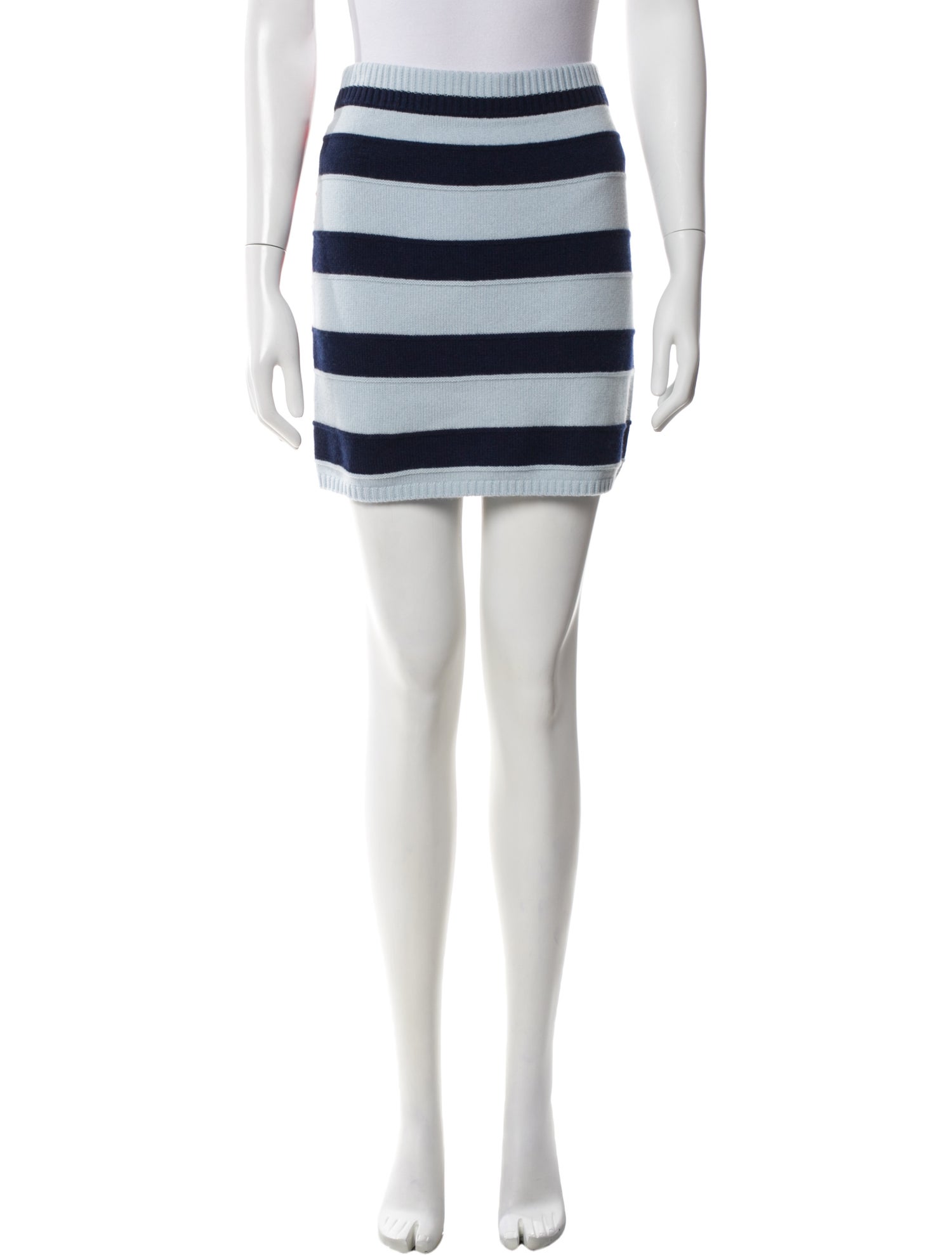 Solid & Striped Wool Mini Skirt w/ Tags