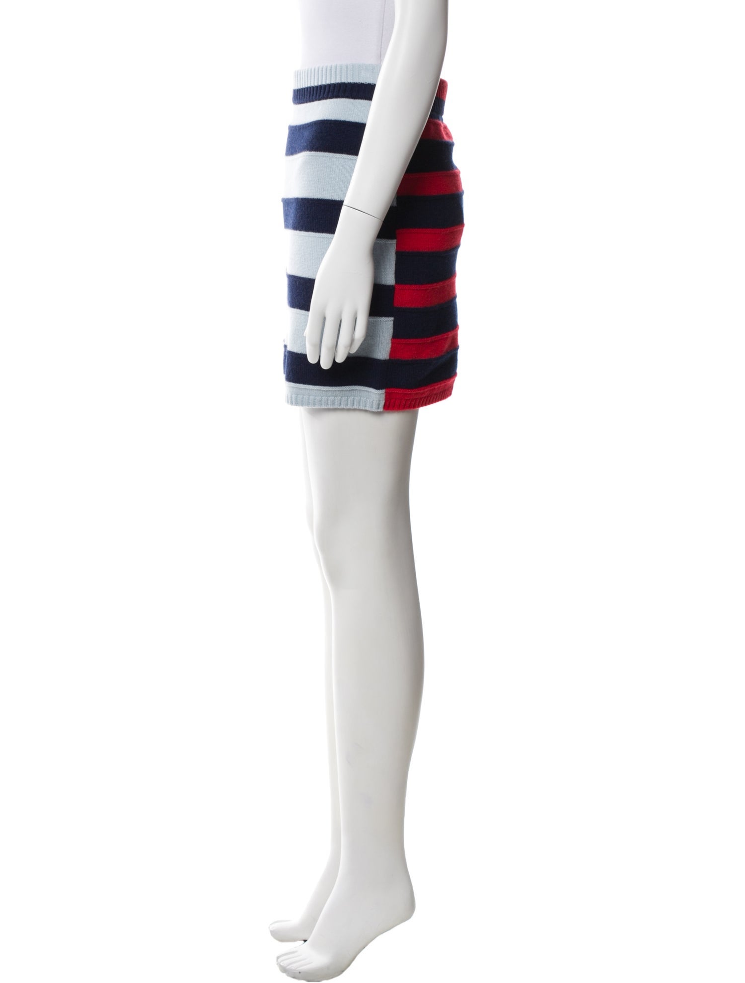 Solid & Striped Wool Mini Skirt w/ Tags