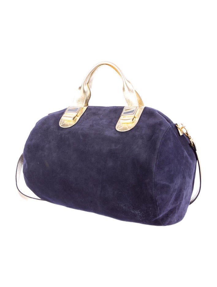 Meredith Wendell Suede Satchel