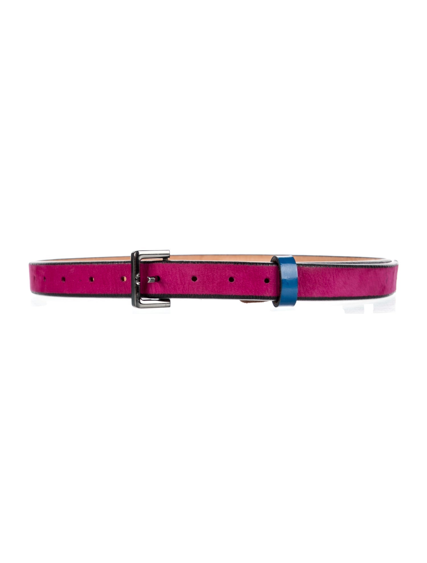 Meredith Wendell Skinny Leather Belt