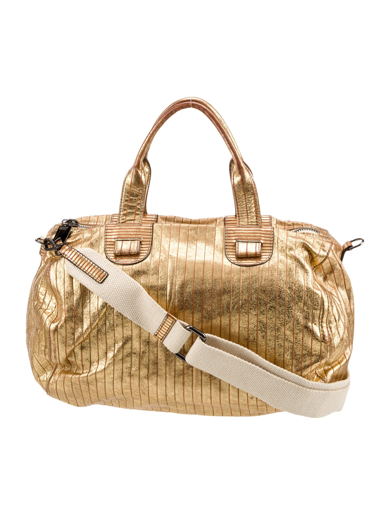 Meredith Wendell Leather Top Handle Bag