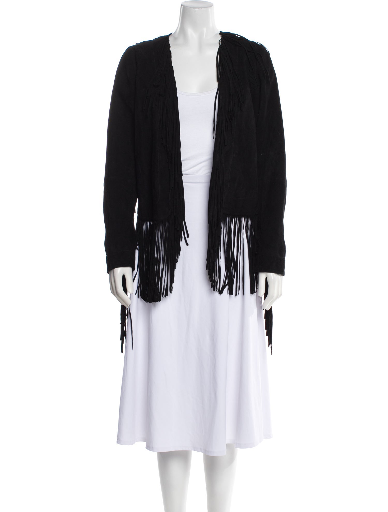 7 for all Mankind Leather Evening Jacket