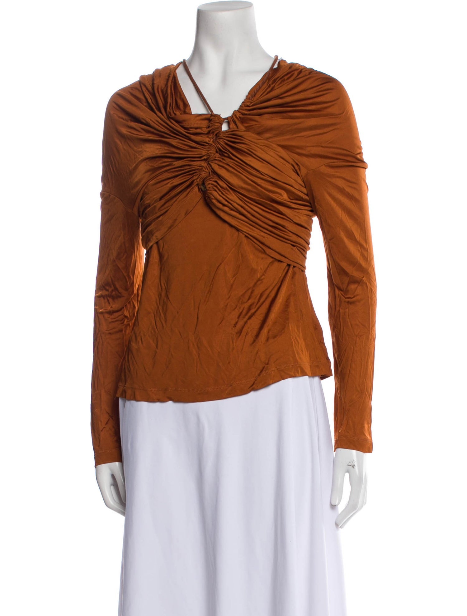 palmer//harding Cowl Neck Long Sleeve Blouse