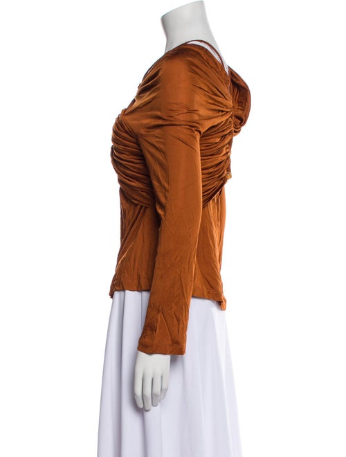 palmer//harding Cowl Neck Long Sleeve Blouse