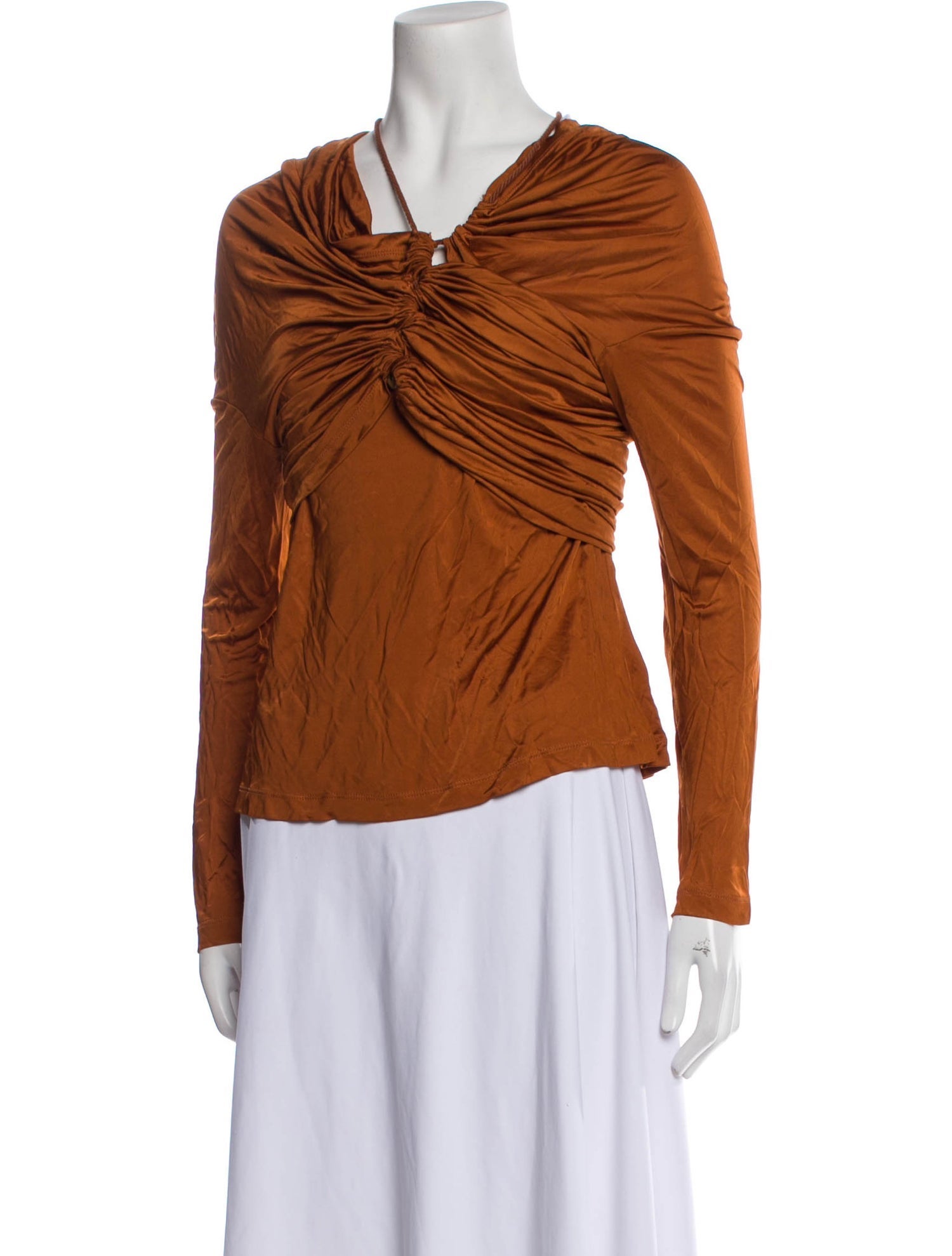 palmer//harding Cowl Neck Long Sleeve Blouse