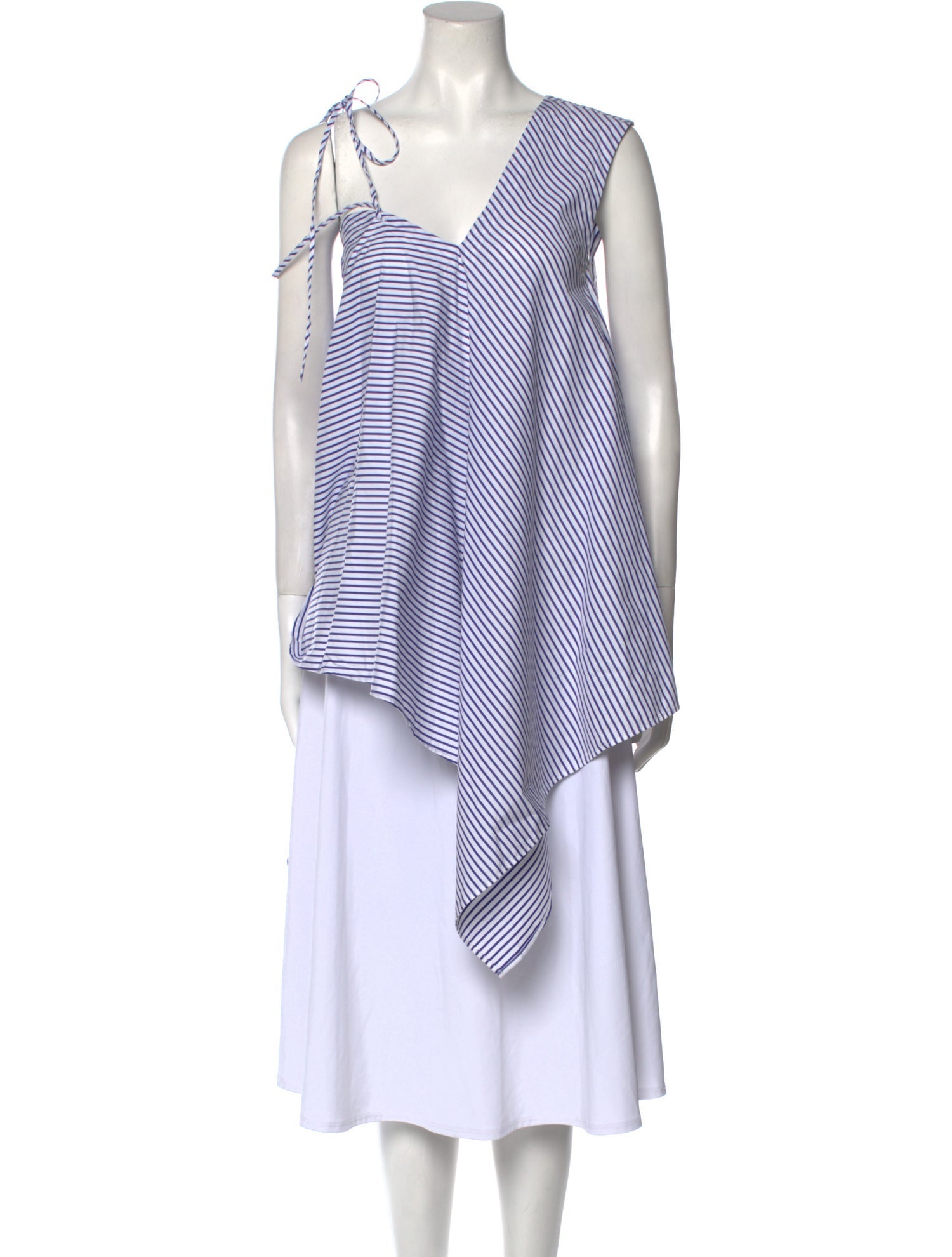 palmer//harding Striped Asymmetrical Tunic w/ Tags