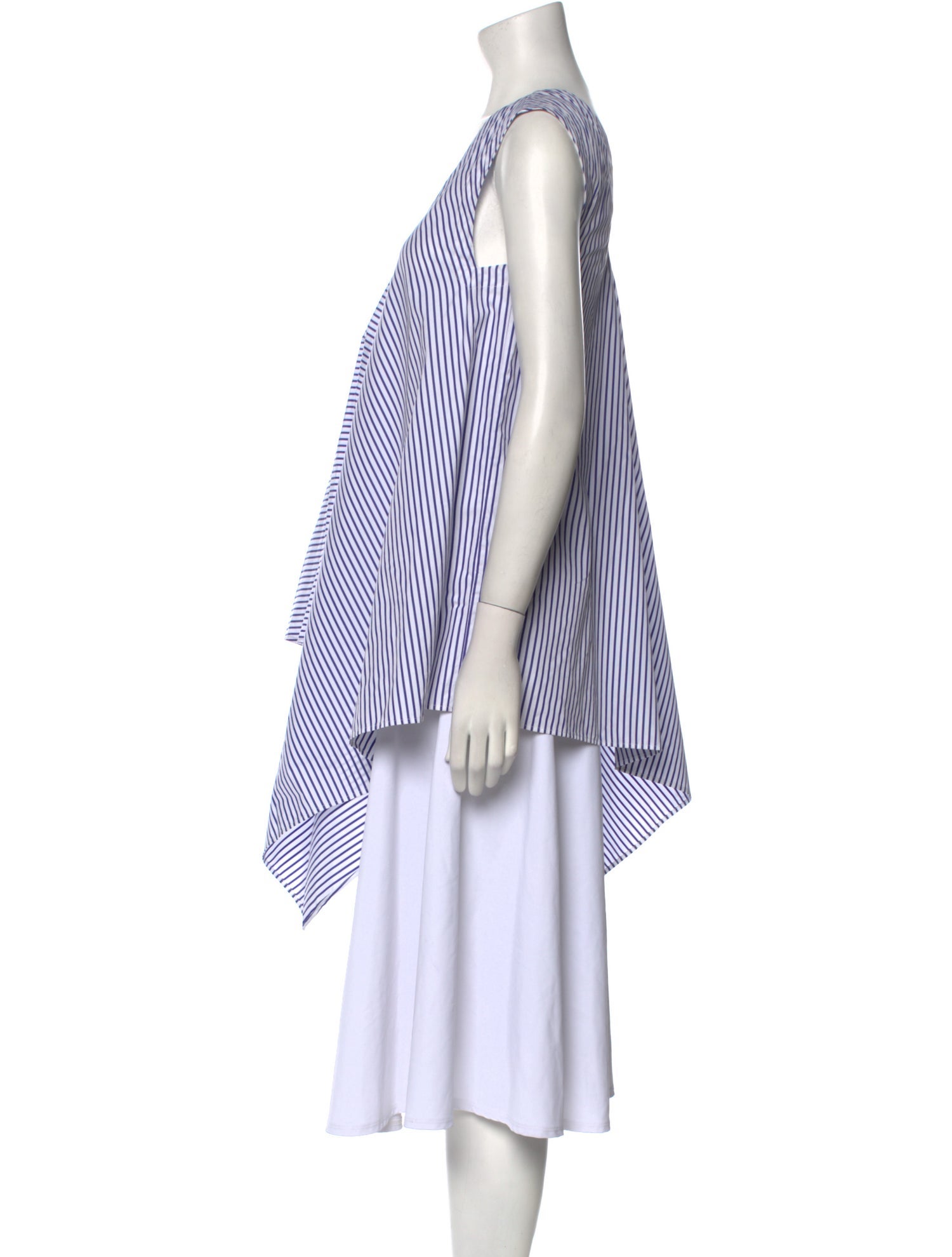 palmer//harding Striped Asymmetrical Tunic w/ Tags