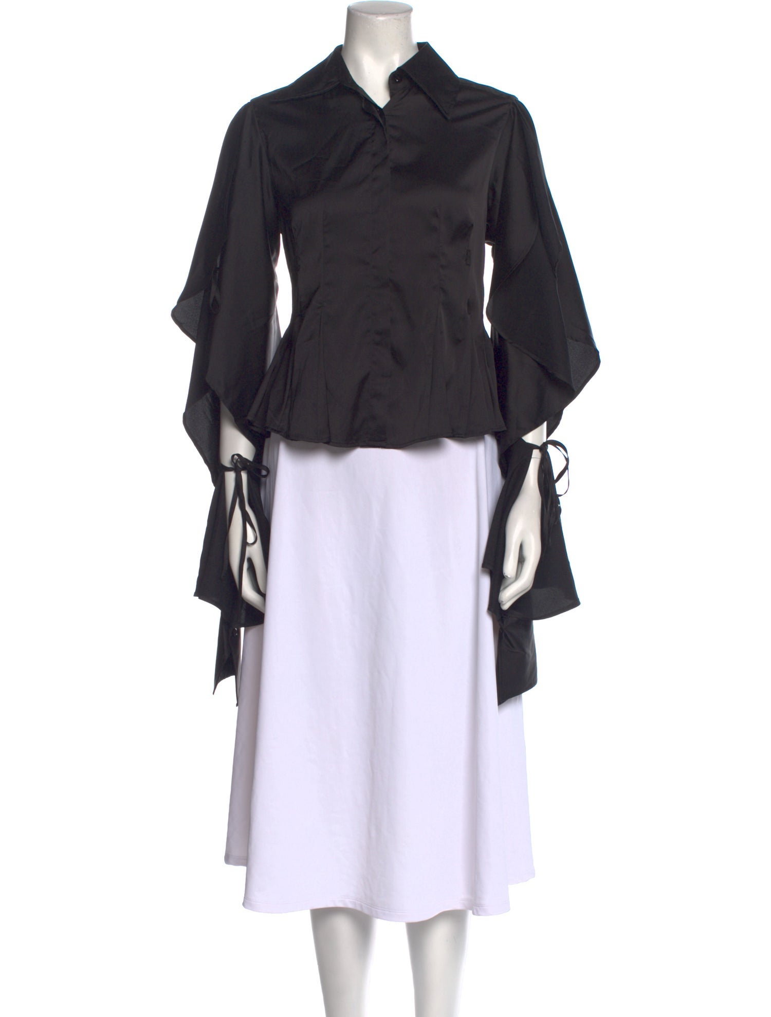 palmer//harding Three-Quarter Sleeve Button-Up Top w/ Tags