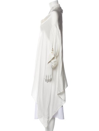 palmer//harding Three-Quarter Sleeve Button-Up Top