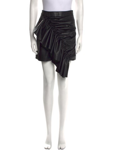 palmer//harding Skirts Pleated Accents Knee-Length Skirt XXS