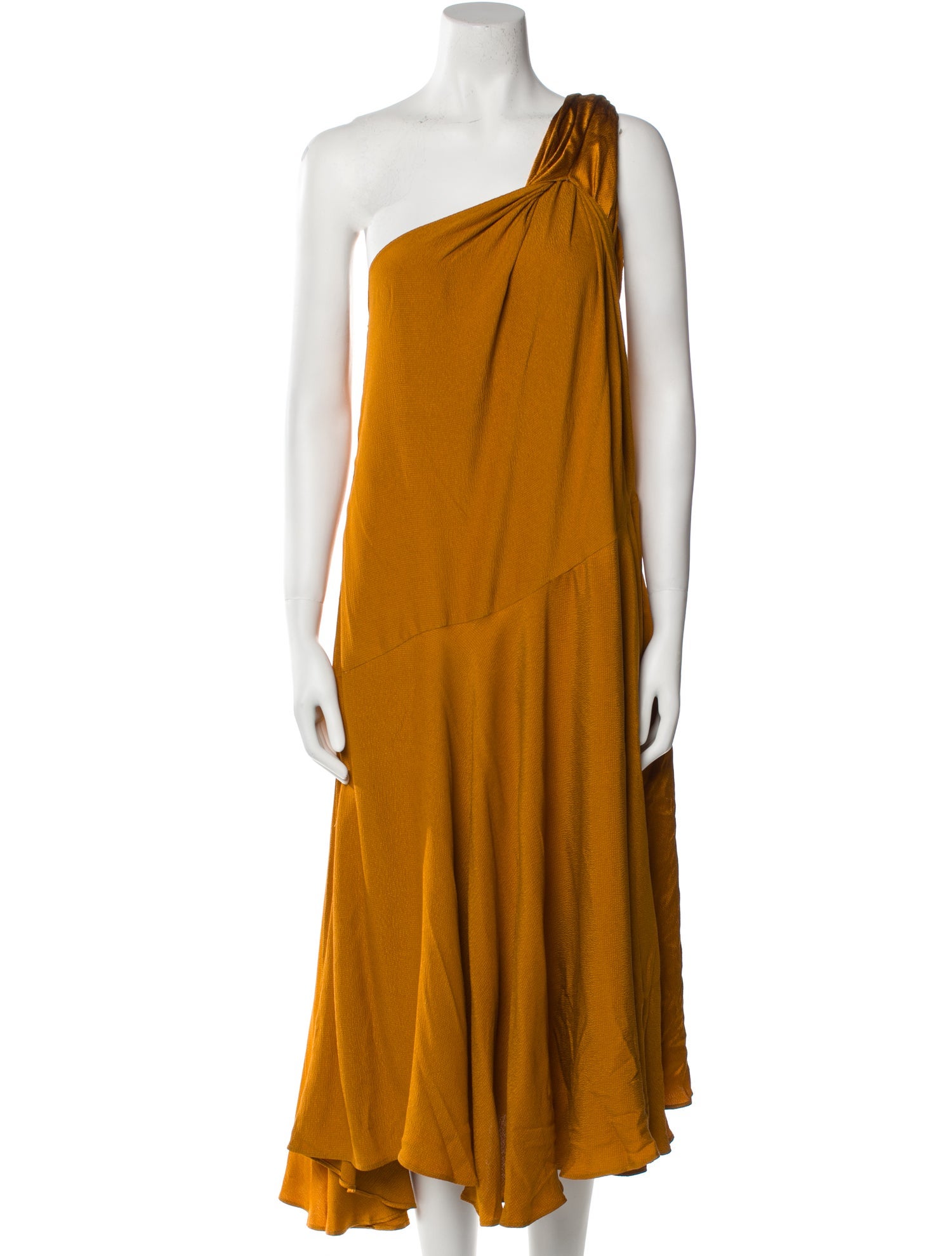 palmer//harding One-Shoulder Midi Length Dress