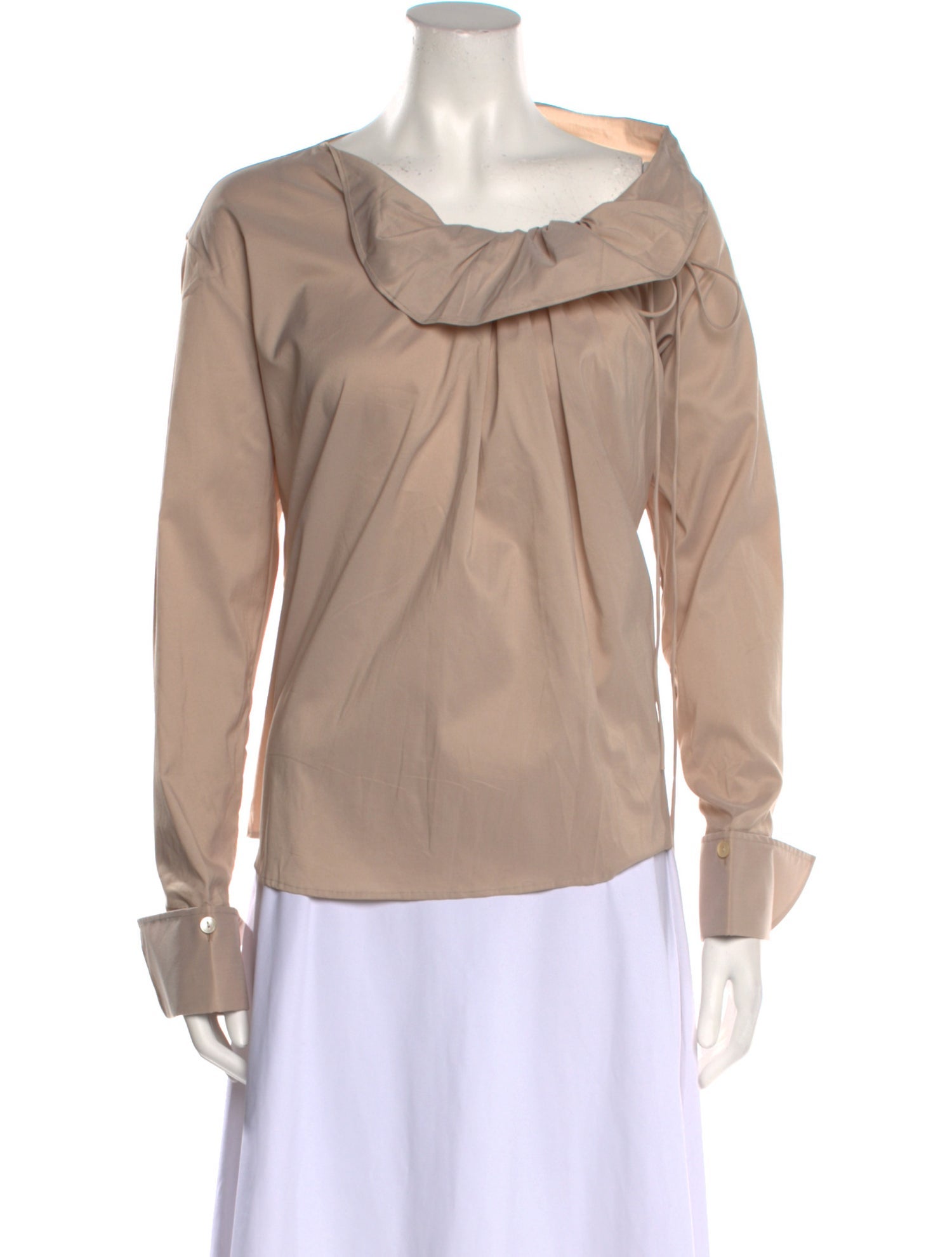 palmer//harding Off-The-Shoulder Long Sleeve Blouse