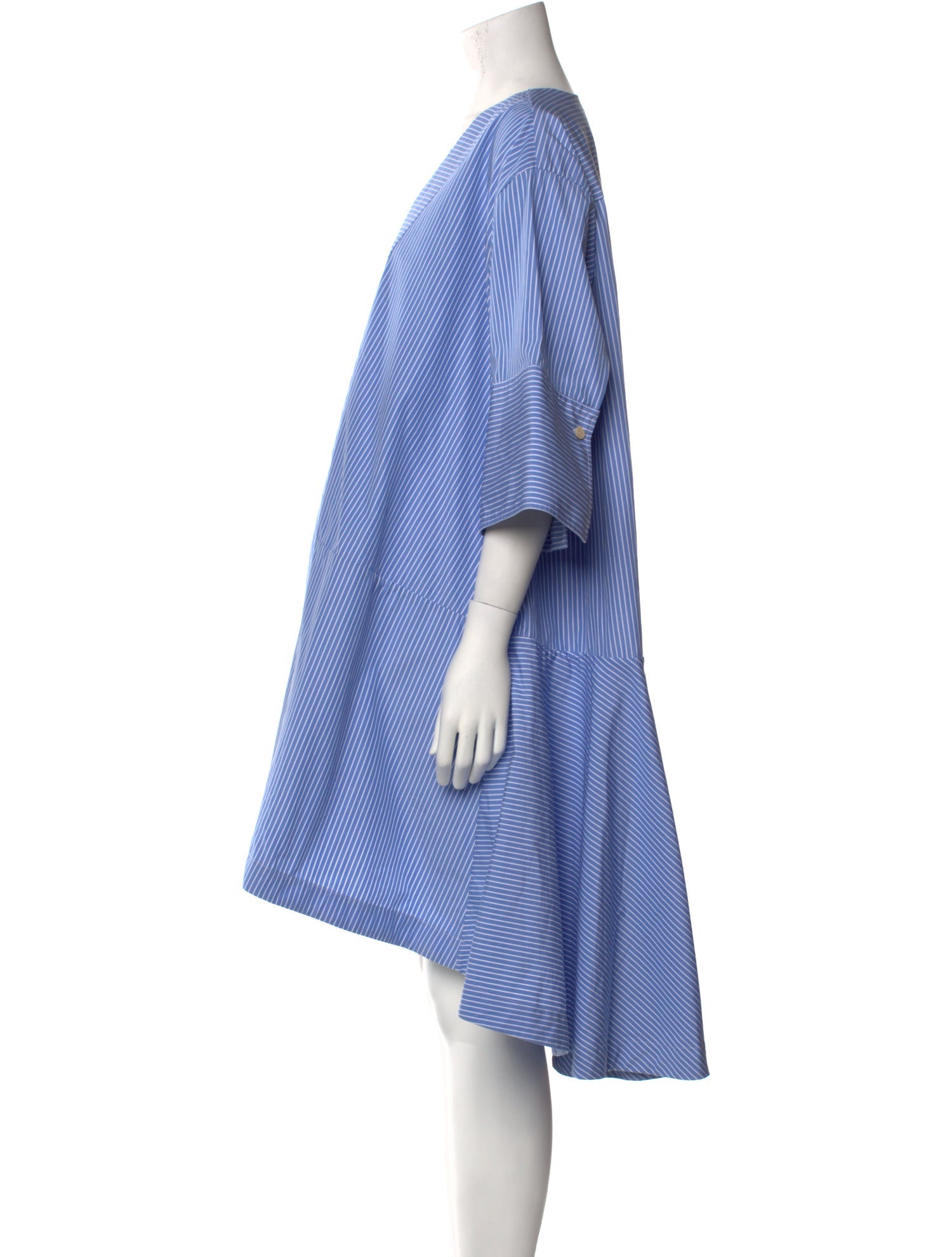 palmer//harding Striped Midi Length Dress