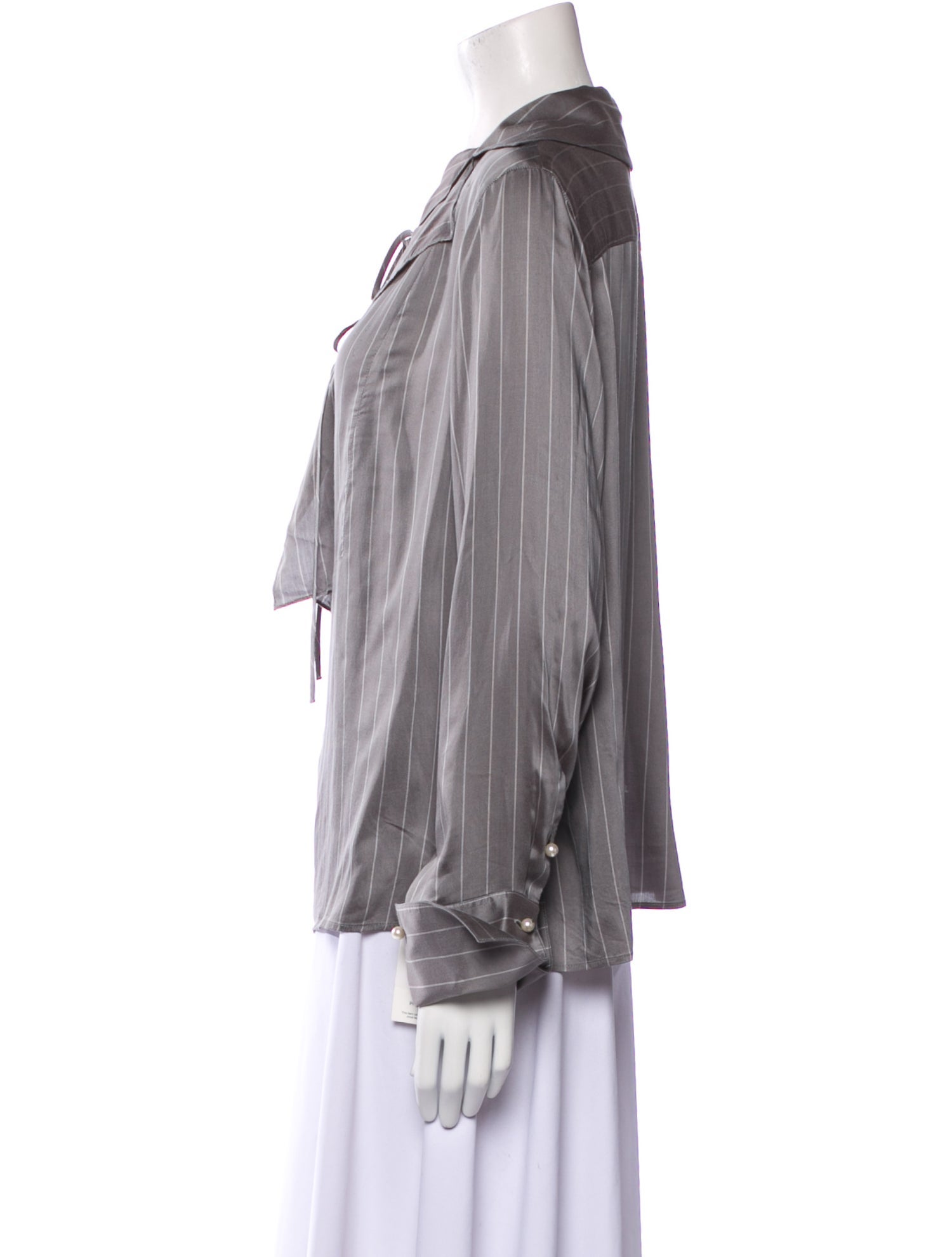 palmer//harding V-Neck Long Sleeve Blouse