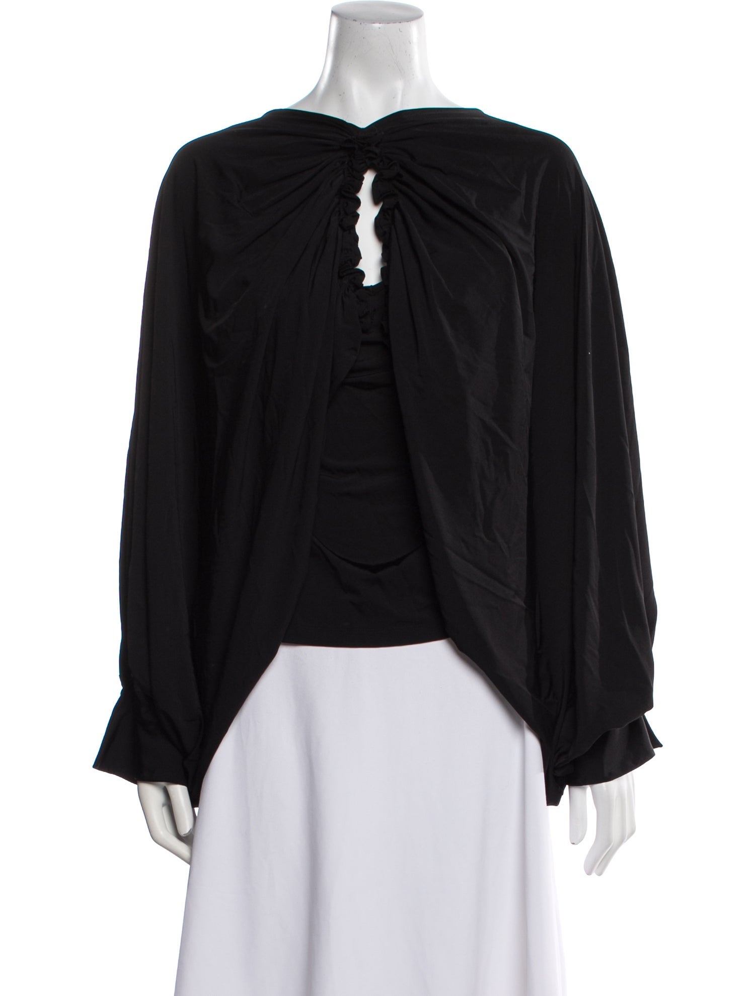 palmer//harding V-Neck Long Sleeve Blouse