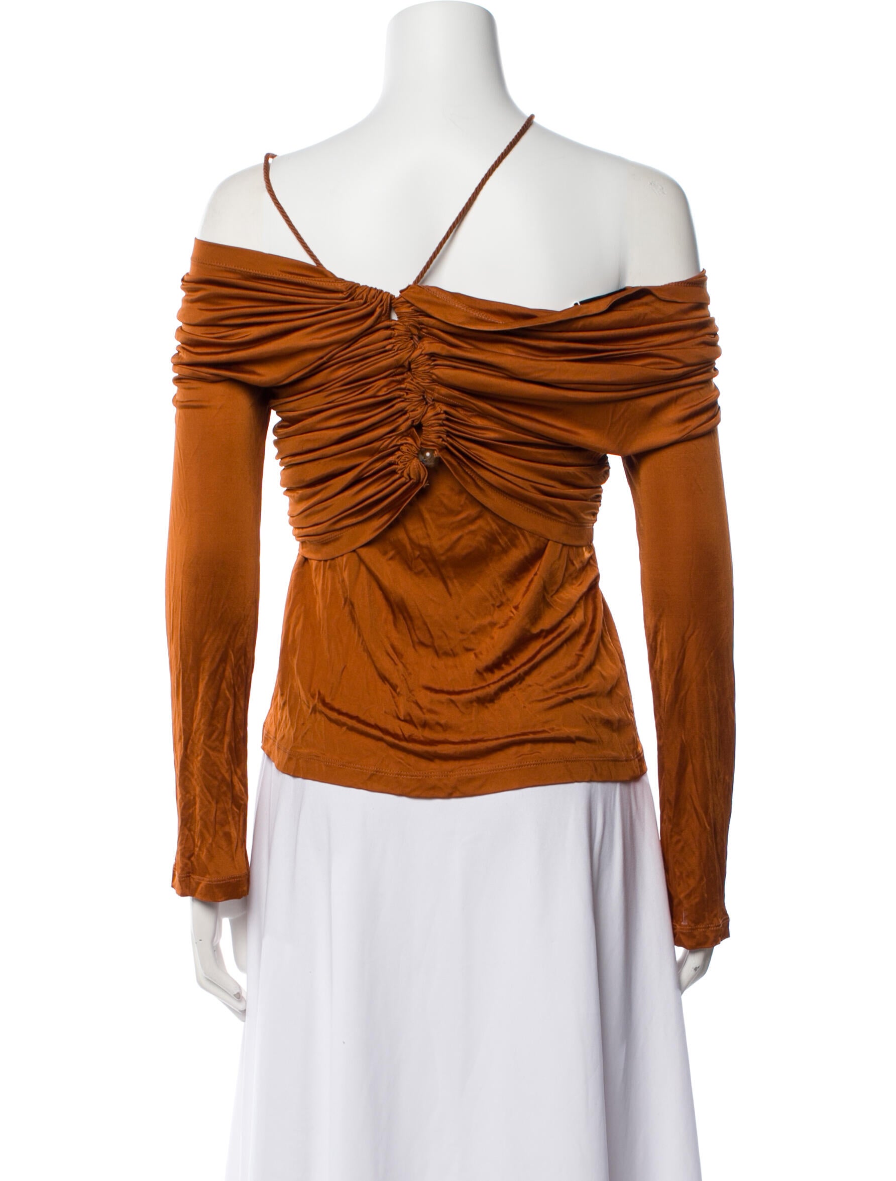 palmer//harding Off-The-Shoulder Long Sleeve Blouse w/ Tags