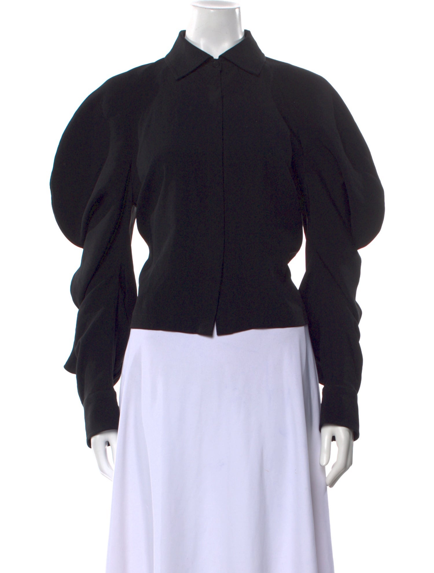 palmer//harding Long Sleeve Crop Top